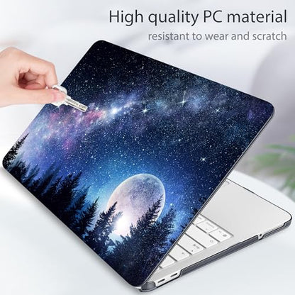 Tuiklol for 2026 MacBook Neo 13 Inch A18 Pro Chip Case, (Model A3404) Anti-Scratch Anti-Drop Slim Hard PC Shell Case with Shockproof Protective MacBook Neo Laptop Cover, Moonlight - color: Moonlight