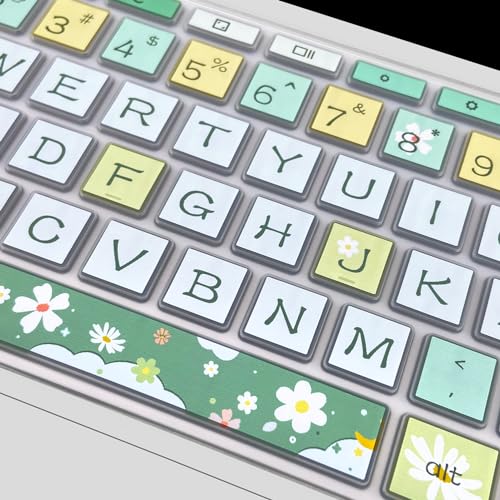 Silicone Keyboard Cover for HP Chromebook 11 x360, Chromebook 11 G2/G3/G4/G5/G6 EE/G7 EE, HP Chromebook 14-ca 14-ak 14-X Series, HP Chromebook 14 G2 G3 G4, Spring Flowers - color: Spring Flowers