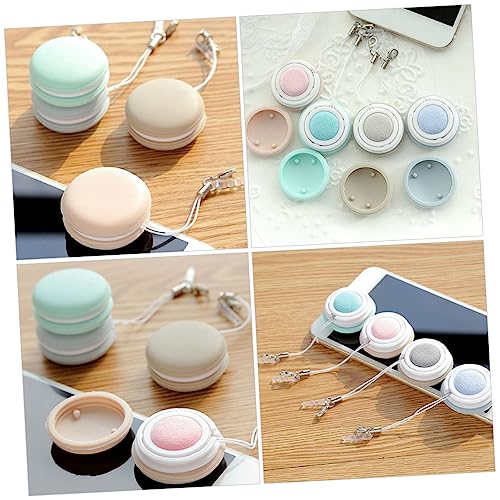 VALICLUD Macaron Screen 2pcs Microfiber Cloths for Glasses Lenses and Electronics Soft Sturdy Cleaning Tool for Phones and Screens