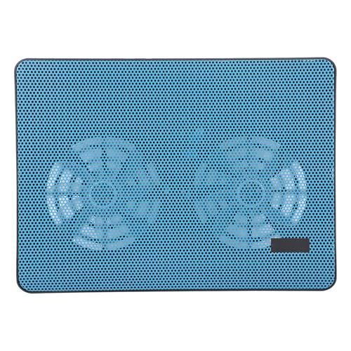 Drfeify Laptop Cooling Pad, Dual High Performance Fans 15dB Ultra Quiet, Ergonomic Adjustable Stand, with Noise Free Cooling, for Laptops Within 17 Inches