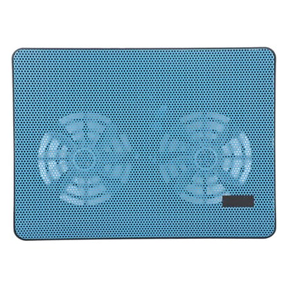 Drfeify Laptop Cooling Pad, Dual High Performance Fans 15dB Ultra Quiet, Ergonomic Adjustable Stand, with Noise Free Cooling, for Laptops Within 17 Inches