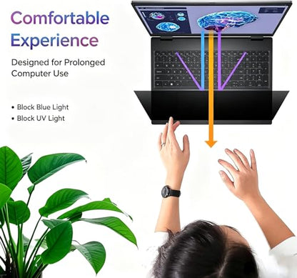 Magnetic privacy protection film&detachable, suitable for 13.6-inch MacBook | (For models 2022 - 2026, M2 to M5 series) Anti-blue light and anti-glare, 360-degree anti-peeping design | Privacy film - size: MacBook Air 13.6 inch (2022-2026, M2,M3,M4,M5)