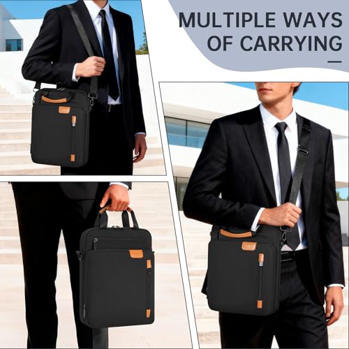 TORIBIO 9-11 Inch Tablet Sleeve Bag Padded Protective Travel Carrying Case | Fits iPad A16 2025, iPad Air M4 11-inch 2026 M3 M2, iPad Pro M5/M4 11 inch, iPad 10/9/8/7th, Galaxy Tab A9+/S9/S8 11" - color: Black, size: 9-11 Inch