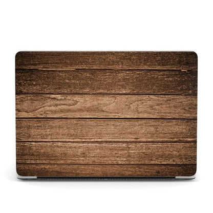 Hard Case Compatible with Old Version MacBook Pro 13 inch Case 2012 2011 2010 2009 2008 Release A1278 with CD-ROM, Laptop Plastic Hard Case Shell & Keyboard Cover, Wood Grain - color: 1592 Wood Grain, size: A1278(Pro 13" w/CD-ROM 2008-2012)