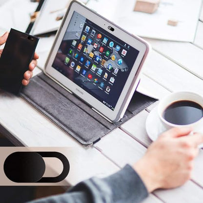 Webcam Cover Slide（3PCS - 0.027in Ultra Thin Camera Privacy Cover for Laptop, Desktop, PC, MacBook Pro, iMac, Mac mini, Smartphone - Strong Adhesive, Protect Your Privacy & Security