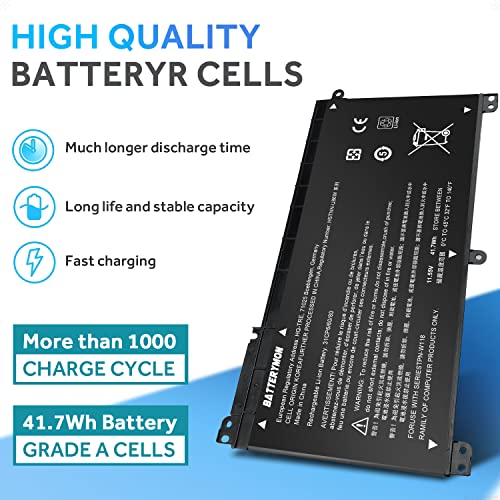 BI03XL Battery Compatible with HP Pavilion X360 M3-U 13-U M3-U001DX Laptop | For 13-U100TU 13-U118TU Stream 14-AX 14-ax010nr 14-ax020wm 14-ax030wm TPN-W118 Laptop ON03XL HSTNN-LB7P HSTNN-UB6W 843537-541