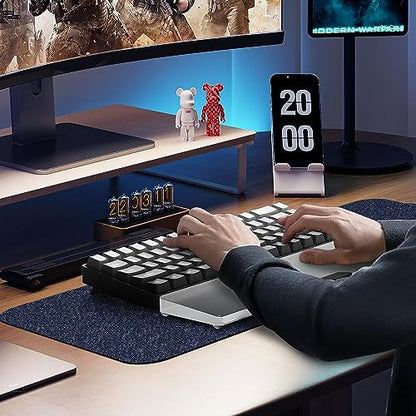 Acrylic Keyboard Wrist Rest-Black 68Key Ergonomic Palm Rest for Computer Keyboard - color: Compact-black, size: Pro