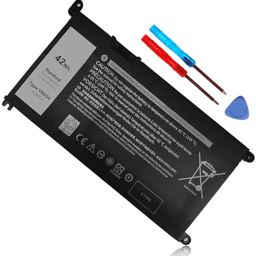 42Wh YRDD6 1VX1H Battery for Dell Inspiron 5482 5485 7586 3583 5491 5591 5481 3310 2-in-1 5593 5584 3493 3593 3793 5480 3582 5581 5590 3584 5493 5585 5594 5598 3501 P93G001 VM732 Vostro 3491 5490 - size: YRDD6
