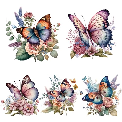 Green Plant Leaves Flowers Self-Adhesive Toilet Lid Sticker - Bathroom Wall Decor Decal for Toilet Cover (Style-L) - color: Style-l