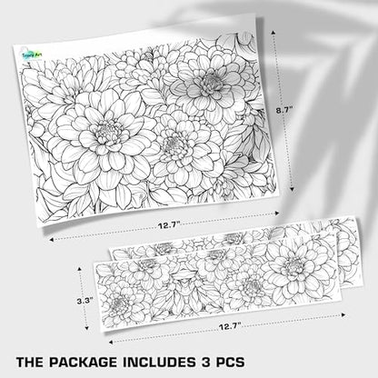 Laptop Skin Decal HP 14" - Black White Botanical, Laptop Cover Sticker, No Cutting Required, No Bubble, Waterproof, Scratch Resistant - Including Wide Screen and Wrist Pad - size: 14 inch