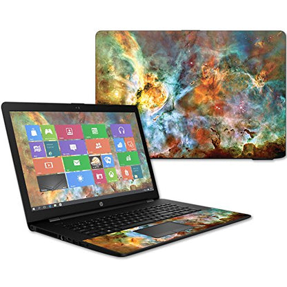 MightySkins Skin Compatible with HP 17t Laptop 17.3" (2017) - Space Cloud | Protective, Durable, and Unique Vinyl Decal wrap Cover | Easy to Apply, Remove, and Change Styles | Made in The USA - color: Space Cloud
