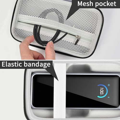 Power Bank Case Compatible with Anker Prime 26,250 Power Banks, Customized Storage Organizer for 26K,300W Power Bank and 100W Charging Base, Cable for Business Travel & Outdoor Use (Box Only) - style: Customized for 26250
