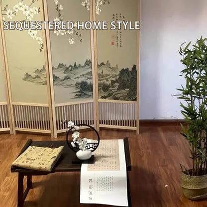 Wood Tea Table Portable Lap Desk No-Frills Foldable Study Table Laptop Table Desk for Bed Low Table Folding Coffee Table with a Futon Cushion for Tatami Home, Living Room, Office, Outdoor(Small: 23.4* - size: Small: 23.4*12.6*10.4in