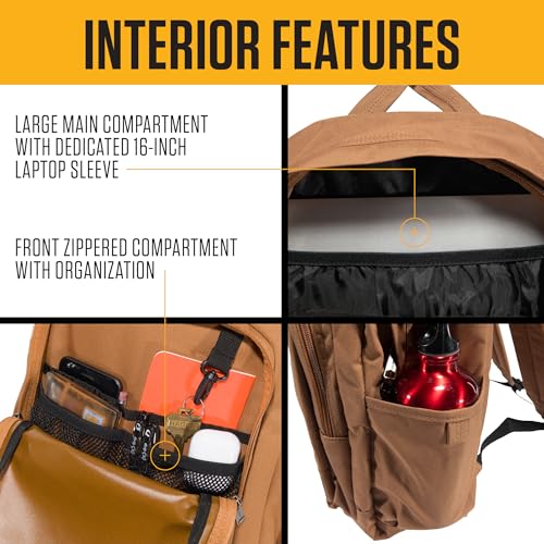Carhartt Classic 25L Backpack Carhartt Brown - color: Carhartt Brown