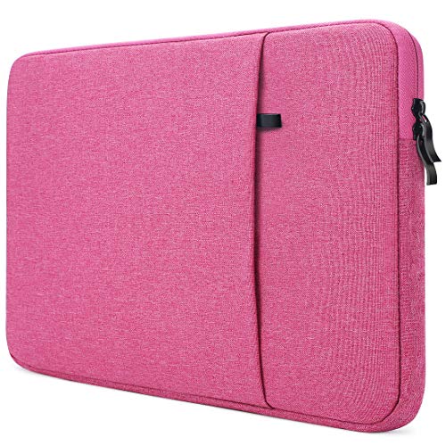 NIDOO 16 inch Laptop Sleeve Carrying Case Computer Protective Cover for 16" ThinkPad E16 Gen 2 / L16 Gen 6/ Z16/ ThinkBook 16 Gen 7 8/15 inch MacBook Air M5 M4/ Dell 16 Plus/HP ASUS Acer - color: Red, size: 15-16 Inch / Macbook Pro 15 16