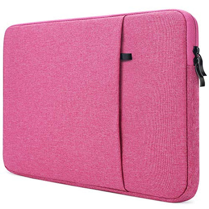 NIDOO 16 inch Laptop Sleeve Carrying Case Computer Protective Cover for 16" ThinkPad E16 Gen 2 / L16 Gen 6/ Z16/ ThinkBook 16 Gen 7 8/15 inch MacBook Air M5 M4/ Dell 16 Plus/HP ASUS Acer - color: Red, size: 15-16 Inch / Macbook Pro 15 16