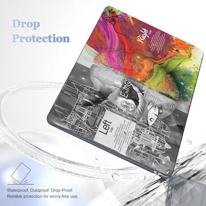 May Chen Compatible with New MacBook Air 13 inch Case 2021, 2020 2019 2018 Release Model: M1 A2337 A2179 A1932, Plastic Hard Shell Case Cover for Mabook Air 13 inch with Retina Dispaly, Brain - color: Brain