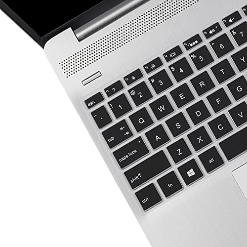 Keyboard Cover for 17.3 HP Laptop 17-by 17-bs/ca 17t-by400/by500 17-by4013dx 17-by0053cl 17-by4633dx 17-by3613dx 17-by1053dx 17-by0021dx by4061nr by3053cl by3065st by4623dx(Not Fit 17-cn/cp/cw/ch/cr) - color: Black