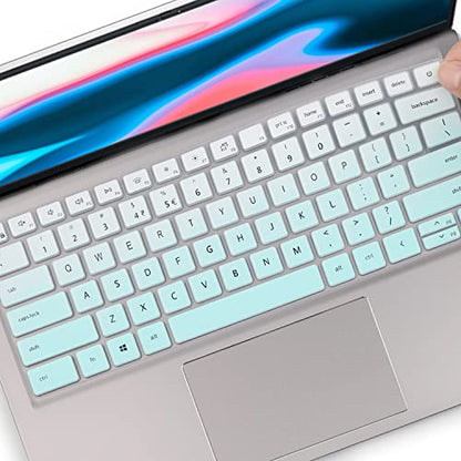 Keyboard Cover for Dell Inspiron 16 5620 5625 7620 7630, Dell Inspiron 14 5000 7000 5410 5415 5418 5420 5425 7415 7420 7415 7420 7425 7430, Inspiron 13 5310 /Dell Latitude 3320 3420-MG - color: MintGreen