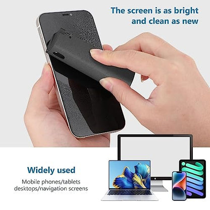 4PCS Screen Cleaner Touchscreen Mist Spray, Portable Reusable Fingerprint-Proof Spray Bottle for Phone/Laptop/Tablet/Monitor/Car Screen
