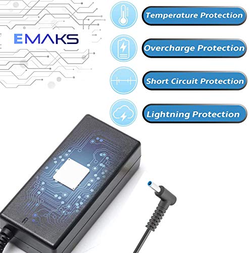 45W Charger for HP Laptop 14-DK 14-DQ 14-DF 14-DH 14-DS 14-FQ 14-EP 14-EK | for 14-DF0023CL DF0018WM 14-DK0731MS DK1025WM DK0002DX DK0028WM 14-DQ0040NR DQ1033CL DQ0002DX 14-FQ1025NR 14-EK1099NR