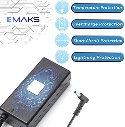 45W Charger for HP Laptop 14-DK 14-DQ 14-DF 14-DH 14-DS 14-FQ 14-EP 14-EK | for 14-DF0023CL DF0018WM 14-DK0731MS DK1025WM DK0002DX DK0028WM 14-DQ0040NR DQ1033CL DQ0002DX 14-FQ1025NR 14-EK1099NR