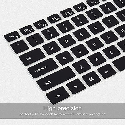Keyboard Cover for Dell Latitude 3440 5440 5430 5431 5420 14", Dell Latitude 14" 7440 7430 7420 7410, Dell Latitude 14" 9420 9430, Dell Latitude 9520 9510 7520 15.6" Keyboard Skin Protector, Black - color: Black