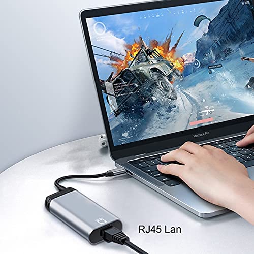 USB-C Type-C USB3.1 to 1000Mbps Gigabit Ethernet Network LAN Cable Adapter for Laptop - style: USB-C to LAN 1000Mbps Gigabit