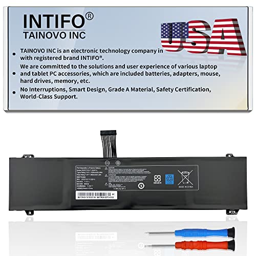 93.48Wh GKIDT-03-17-3S2P-0 Laptop Battery Compatible with Adata XPG Xenia 15 Schenker XMG Fusion 15 XFU15L19 Notebook GKIDT-00-13-3S2P-0 3ICP6/62/69-2 3ICP6/63/69-2 [11.4V 8200mAh 6-Cell]