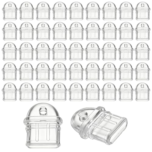 100 Pcs Type C Dust Plug, Anti-Dust Charging Port Protector | Silicone, with Cleaning Tool, for Electronic Devices, Clear