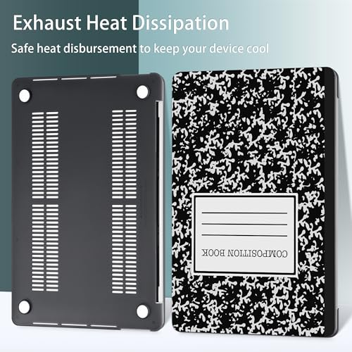 May Chen for MacBook Pro 13 Case 2022 2021 2020 Release Models: M2 M1 A2338 A2289 A2251, Plastic Hard Shell Case with Keyboard Cover for MacBook Pro 13 inch with Touch Bar fits Touch ID, Book - color: Book