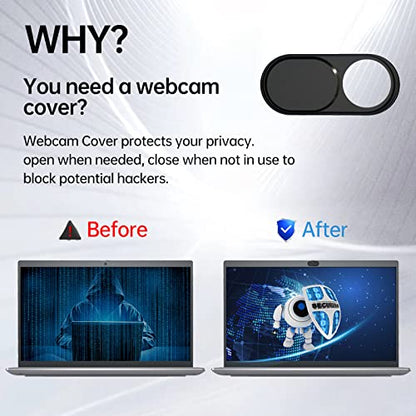 2pc 17.3-inch Laptop Screen Blue Light Film | HP/Dell/Sony/Asus/Samsung/Lenovo/Acer/MSI/LG Compatible, Camera Cover Included - color: With Camera Cover, size: 17.3-inch（16:9）