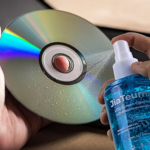 TV Screen Cleaner, Non-Drip Touchscreen Spray with Wiper for CD Disc Laptop Phone Tablet Computer Lens(200ml) - color: 200ml (Pack of 1)