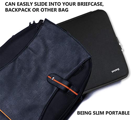 Laptop Case, Shockproof Protective Computer Sleeve Carrying Flip Cover Bag | Laptop Case, Briefcase Carrying Computer Bag Case Compatible with 15.6 Inch HP, ASUS, Lenovo, Acer, Notebook, Computer, Black - color: Black, size: 13 Inch