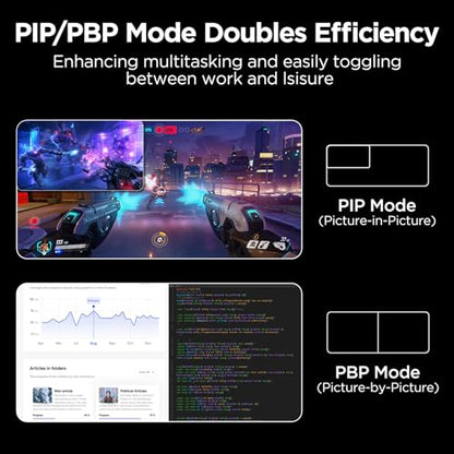 KOORUI 34 Inch Ultrawide Curved WQHD Gaming Monitor, 180Hz 1000R 1ms | 3440×1440p HDR400, 95% DCI-P3, PIP/PBP, FreeSync Premium, height-adjustable stand, gaming and multitasking - size: 34"/WQHD/1000R/HDR400