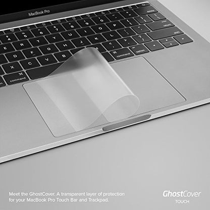 UPPERCASE GhostCover® Touch Premium Trackpad Protectors with Matte Finish, Compatible with 2025 2024 2022 M4/M3/M2 MacBook Air 13", A3240 A3113 A2681, 2 Pack, Matte Clear - size: MacBook Air 13" w/ M2/M3, (2022, 2024)
