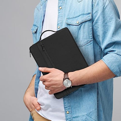 kizuna 13-13.3 inch Laptop Sleeve Case Water Resistant for 14" IdeaPad Flex 5i /13" MacBook Air 2017/14" Lenovo ThinkPad X1 Carbon/Yoga S740/14 ThinkPad T14 2022/Huawei/HP Computer Bag,Black - color: Black, size: 13-13.3 Inch / 14" Lenovo ThinkPad X1 Carb
