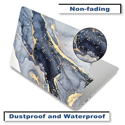 Laptop Skin Sticker Decal, 12" 13" 13.3" 14" 15" 15.4" 15.6 inch Laptop Universal Netbook PC Notebook Vinyl Reusable Skin Sticker Cover Art Case Protector Personalized,Gilt Marble - color: Gilt Marble