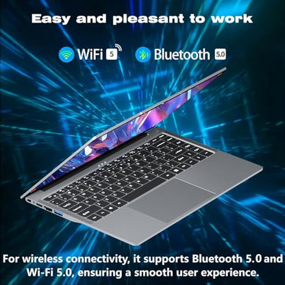 KUMNOSAL 2026 Laptop,15.3 Inch Laptop with i5-8210Y(Up to 3.6GHz), 24GB RAM 512GB SSD,FHD IPS 1200p,180°Open Portable Laptop, WiFi 5, UHD Graphics, Win 11 Pro Laptops for Business Light Gaming