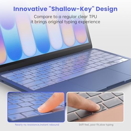 CaseBuy MacBook Neo Accessories, Premium Ultra Thin Keyboard Cover Protector for 2026 MacBook Neo 13 inch Laptop, 2026-2022 MacBook Air 13"/15" M2/M3/M4/M5, US ANSI Layout - size: MacBook Neo/Air 13"(2022+)