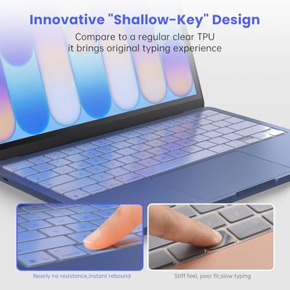 CaseBuy MacBook Neo Accessories, Premium Ultra Thin Keyboard Cover Protector for 2026 MacBook Neo 13 inch Laptop, 2026-2022 MacBook Air 13"/15" M2/M3/M4/M5, US ANSI Layout - size: MacBook Neo/Air 13"(2022+)