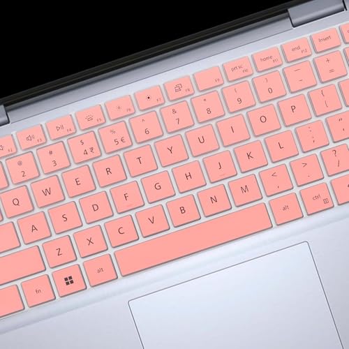 Keyboard Cover for 2025 2024 New Dell Inspiron 14 5440 7441 7440 7445 & Inspiron 16 7640, Inspiron Plus 14 7441 7440 & Inspiron Plus 16 7640 Laptop Keyboard Protector Cover Skin-Pink - color: Pink