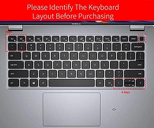 Keyboard Cover Skin for Dell Latitude 3440 5440 5430 5431 5420 14", Dell Latitude 14" 7440 7430 7420 7410, Dell Latitude 14" 9420 9430, Dell Latitude 9520 9510 7520 15.6" Keyboard Skin Protector, Blue - color: Blue