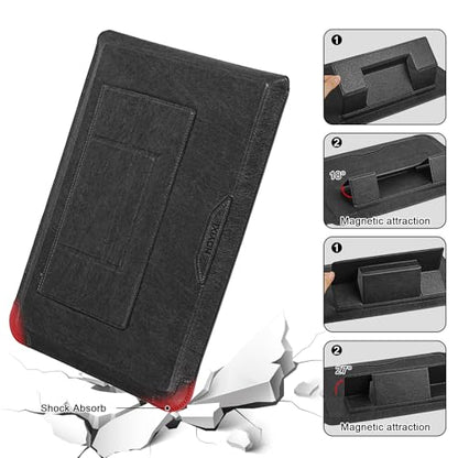 HoYiXi 13.3 Inch Laptop Sleeve Case with Stand - Compatible with MacBook Neo 2026/MacBook Air/Pro 13 (M4/M3/M2/M1 2020-2025), Surface Pro 8 2021, iPad Pro 12.9 & 13-13.3" Dell Acer Laptops,Black - color: Black, size: 13-13.3'' laptop