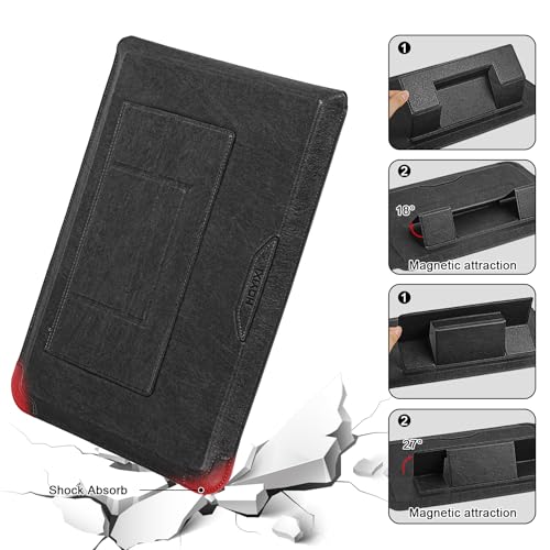 HoYiXi 14 Inch Laptop Sleeve Case with Stand Feature for Mac Book Pro 14 2021/ASUS Vivobook 14/HP Pavilion X360/IdeaPad 14/Dell HP ASUS Acer Huawei Matebook 14'',Compatible 13.3-14'' PC,Black - color: Black, size: 13.6-14'' laptop