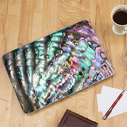 Custom Fit Made to Order Laptop Notebook Skin Vinyl Sticker Cover Decal Fits 13.3" 14" 15.6" 16" Laptop |Abalone Pink Green Purple Sea Shell - color: Style 9