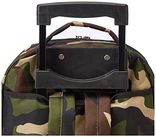 Rockland Double Handle 17" Rolling Backpack, Camo - color: CAMO, size: One Size