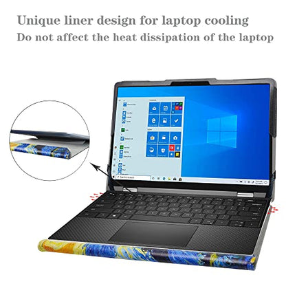 Protective Case for 13.3" Lenovo 13w Yoga/ThinkPad L13 2-in-1 Gen 5/ThinkPad L13 Gen 4/ThinkPad X13 Yoga Gen 4/ThinkPad L13 Gen 3/ThinkPad X13 Gen 3[Not fit ThinkPad L13 G2],Starry Night - color: Starry Night