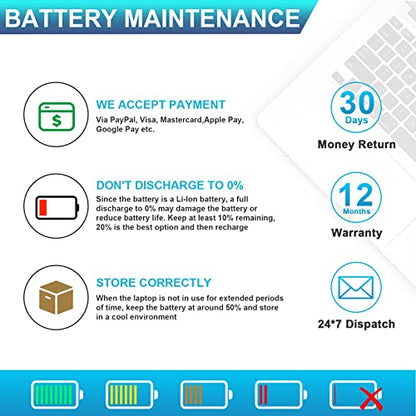 Fancy Buying Laptop Battery for Asus X541 X541S x541N X541NA X541U X541UA X541SA X541SC X541UV X541SC R541N R541U R541UJ R541UA R541UV F541 F541U F541UA Series A31N1601 A31LP4Q - size: 7.86*2.15*0.78inch