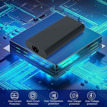 330W Slim AC Charger Adapter - for Dell Alienware M18X, M17, R3, R4, X16, X17, X51, G16 7630 7620, G15 5530, Area-51m - DA330PM201, DA330PM111, LA330PM190, ADP-330AB B - Laptop Power Supply Cord